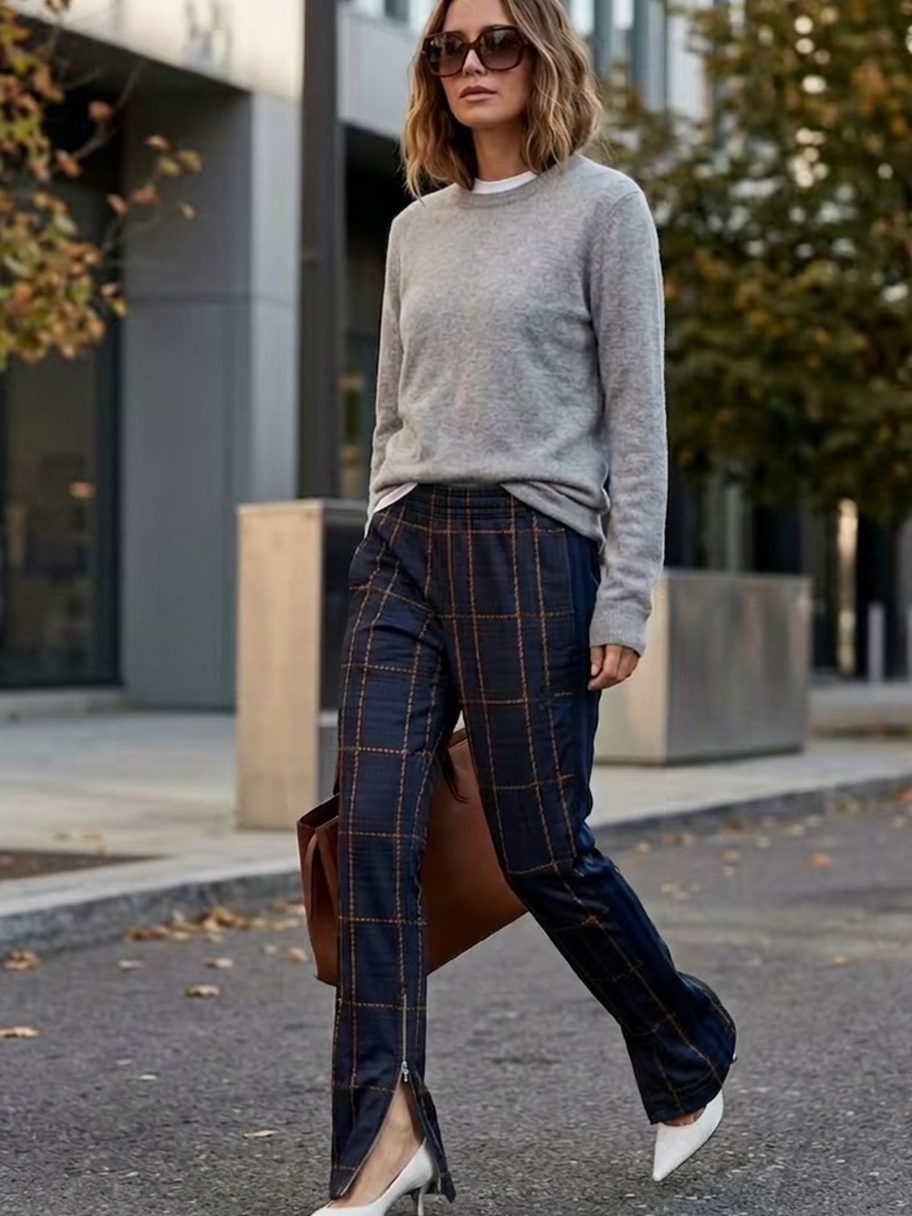 Adidas Tiro Tartan Plaid Track Pants